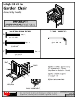 highwood Lehigh AD-CHGL1 Assembly Manual предпросмотр