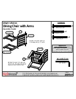 Preview for 1 page of highwood Lehigh Dining Chair with Arms Assembly Manual