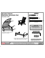 Preview for 1 page of highwood Manhatten Adirondack Chair Assembly Manual