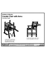 Preview for 2 page of highwood Weatherly Counter Chair with Arms Assembly Manual