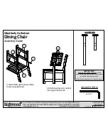 Preview for 1 page of highwood Weatherly Dining Chair Assembly Manual