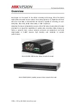 Preview for 3 page of HIK VISION DS-6700 Series Technical Specification