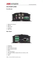 Preview for 8 page of HIK VISION DS-6700 Series Technical Specification