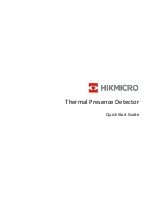 Preview for 1 page of Hikmicro HM-TD1017-1/QW-HS111 Quick Start Manual