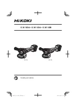 HIKOKI 3613DB Handling Instructions Manual preview