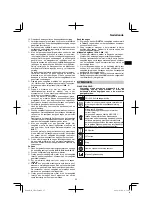 Предварительный просмотр 25 страницы HIKOKI 68102617 Handling Instructions Manual