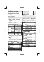 Предварительный просмотр 26 страницы HIKOKI 68102617 Handling Instructions Manual