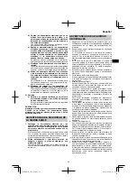 Предварительный просмотр 29 страницы HIKOKI 68102617 Handling Instructions Manual