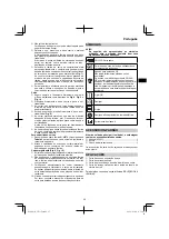 Предварительный просмотр 35 страницы HIKOKI 68102617 Handling Instructions Manual