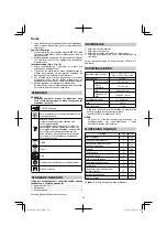 Предварительный просмотр 50 страницы HIKOKI 68102617 Handling Instructions Manual