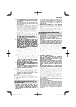 Предварительный просмотр 59 страницы HIKOKI 68102617 Handling Instructions Manual