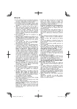 Предварительный просмотр 60 страницы HIKOKI 68102617 Handling Instructions Manual