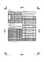 Предварительный просмотр 78 страницы HIKOKI 68102617 Handling Instructions Manual