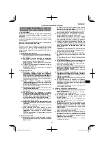 Preview for 85 page of HIKOKI 68102617 Handling Instructions Manual