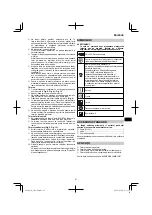 Preview for 87 page of HIKOKI 68102617 Handling Instructions Manual