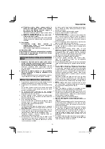 Preview for 91 page of HIKOKI 68102617 Handling Instructions Manual