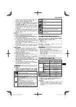 Preview for 97 page of HIKOKI 68102617 Handling Instructions Manual