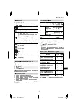 Предварительный просмотр 103 страницы HIKOKI 68102617 Handling Instructions Manual