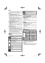 Preview for 108 page of HIKOKI 68102617 Handling Instructions Manual