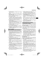 Предварительный просмотр 51 страницы HIKOKI AC 18DA Handling Instructions Manual