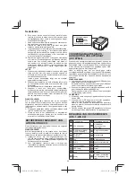 Предварительный просмотр 52 страницы HIKOKI AC 18DA Handling Instructions Manual