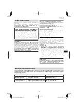 Предварительный просмотр 139 страницы HIKOKI AC 18DA Handling Instructions Manual