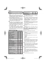 Предварительный просмотр 166 страницы HIKOKI AC 18DA Handling Instructions Manual