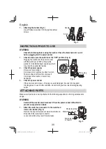 Preview for 30 page of HIKOKI AW 130 Handling Instructions Manual