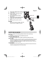 Preview for 37 page of HIKOKI AW 130 Handling Instructions Manual