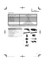 Предварительный просмотр 103 страницы HIKOKI AW 150 Handling Instructions Manual