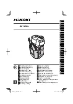 HIKOKI AW 18DBL Handling Instructions Manual preview