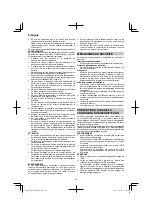 Preview for 28 page of HIKOKI AW 18DBL Handling Instructions Manual