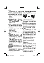 Preview for 38 page of HIKOKI AW 18DBL Handling Instructions Manual