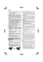 Preview for 62 page of HIKOKI AW 18DBL Handling Instructions Manual