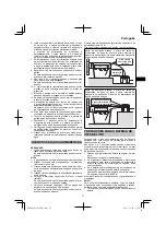 Preview for 75 page of HIKOKI AW 18DBL Handling Instructions Manual