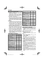 Preview for 80 page of HIKOKI AW 18DBL Handling Instructions Manual