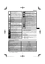 Preview for 133 page of HIKOKI AW 18DBL Handling Instructions Manual