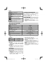 Preview for 146 page of HIKOKI AW 18DBL Handling Instructions Manual