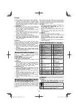 Preview for 168 page of HIKOKI AW 18DBL Handling Instructions Manual