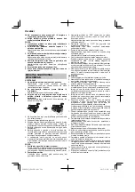 Preview for 246 page of HIKOKI AW 18DBL Handling Instructions Manual