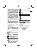 Предварительный просмотр 11 страницы HIKOKI BL 26200S Handling Instructions Manual