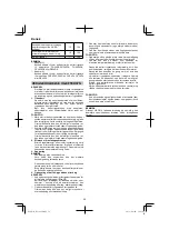 Предварительный просмотр 58 страницы HIKOKI BL 26200S Handling Instructions Manual