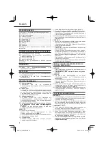 Preview for 30 page of HIKOKI C 10FCE2 Handling Instructions Manual