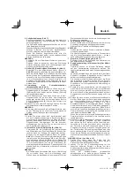 Preview for 31 page of HIKOKI C 10FCE2 Handling Instructions Manual