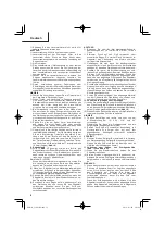 Preview for 32 page of HIKOKI C 10FCE2 Handling Instructions Manual