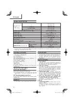 Preview for 40 page of HIKOKI C 10FCE2 Handling Instructions Manual