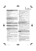 Preview for 51 page of HIKOKI C 10FCE2 Handling Instructions Manual