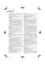 Preview for 52 page of HIKOKI C 10FCE2 Handling Instructions Manual