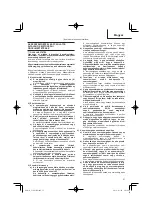 Preview for 57 page of HIKOKI C 10FCE2 Handling Instructions Manual