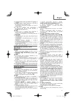 Preview for 61 page of HIKOKI C 10FCE2 Handling Instructions Manual